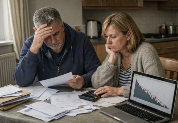 personal debt is rising across preston households